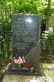 Заболотный Абрам Матвеевич, Москва, Востряковское кладбище